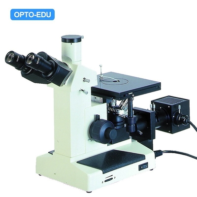 Laboratory Trinocular Reflected Metallurgical Optical Microscope A13.0201 With Brightness Control