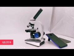 WF10x المجهر المركب للطالب الموحد للطالب في المدرسة الثانوية A11.1324