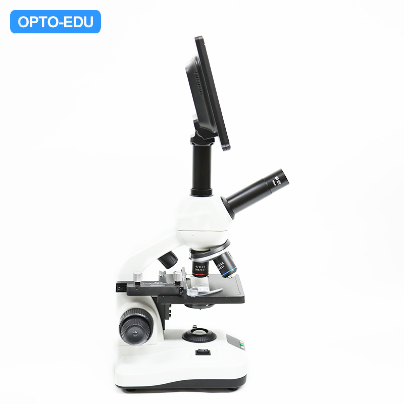 OPTO-EDU A33.5115 9" LCD Heating Stage Microscope with 40x~640x Optical Magnification and 60fps