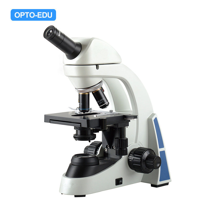 A12.0909 18mm Eyepiece Opto Edu Microscope Quadruple Achromatic Backward Nosepiece