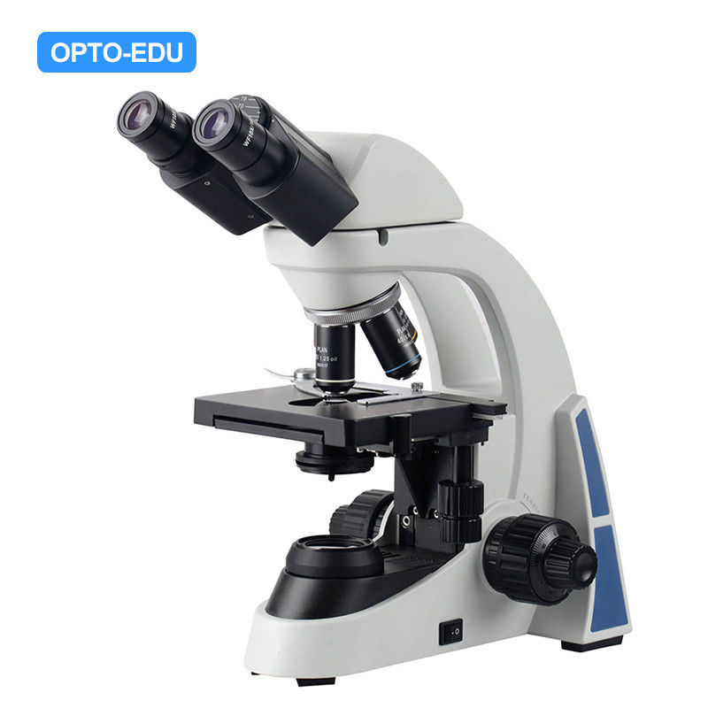A12.0909 18mm Eyepiece Opto Edu Microscope Quadruple Achromatic Backward Nosepiece